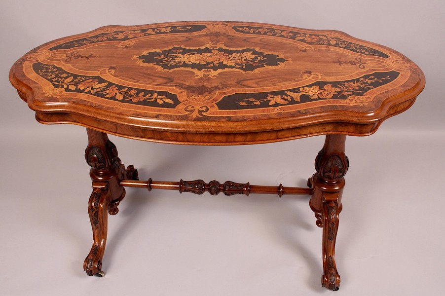 Exhibition Quality Inlaid Centre Table