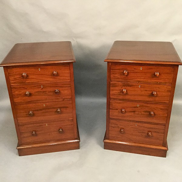 Very Large Pair of Chests Bedsides