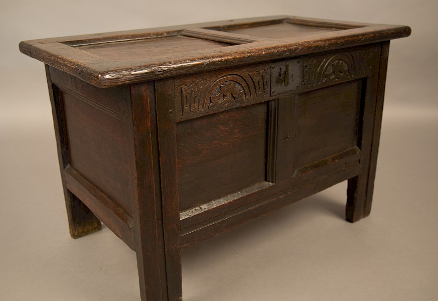 Small Size 17th century Coffer
