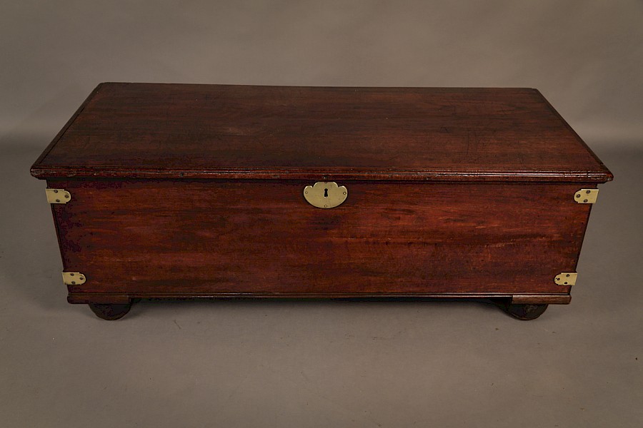 Campaign Chest brass Bound