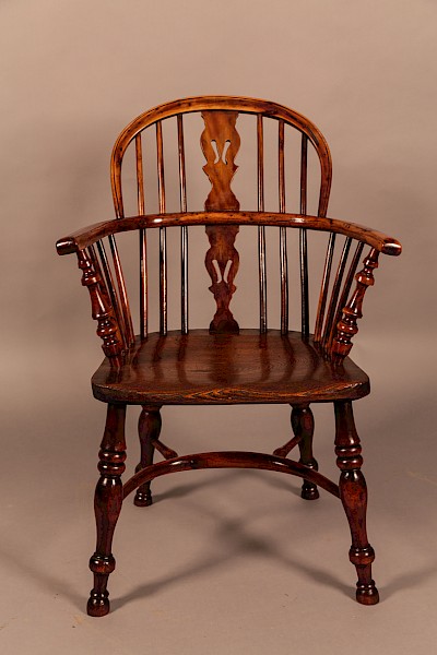 Yew Wood Windsor Low Back