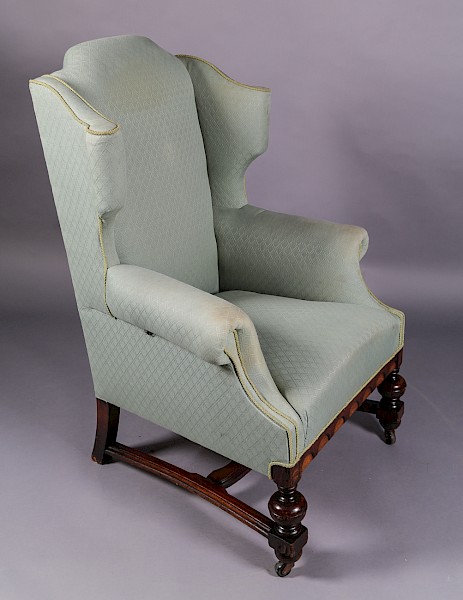 19th century Wing Armchair