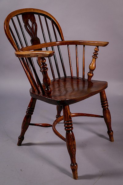 Ash and Elm Windsor Chair Fred Walker Rockley