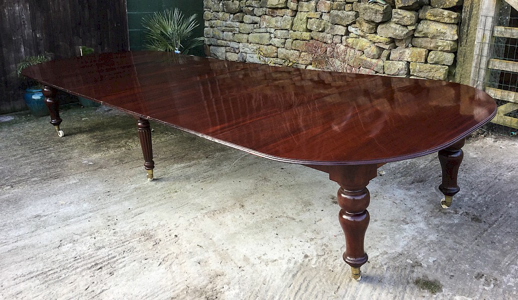 Rare 16 seat Mahogany Dining Table