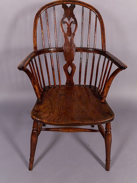 Thames Valley Yew Wood Windsor Armchair
