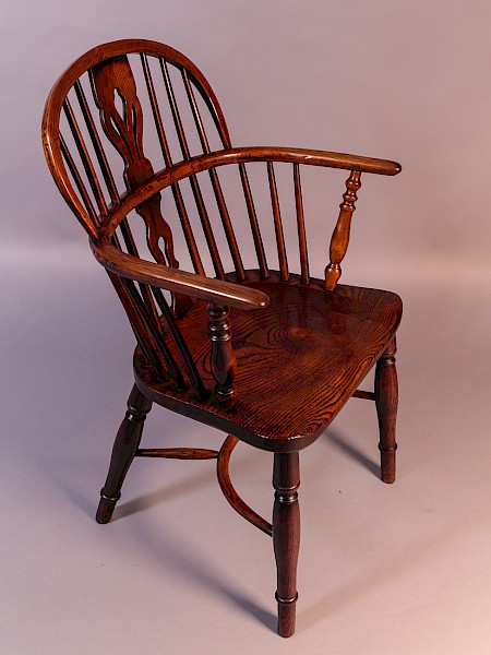 Ash and Elm Windsor Chair Rockley Maker