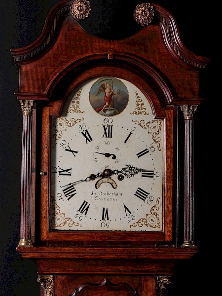 8 Day Long Case Clock John Rotherham Coventry