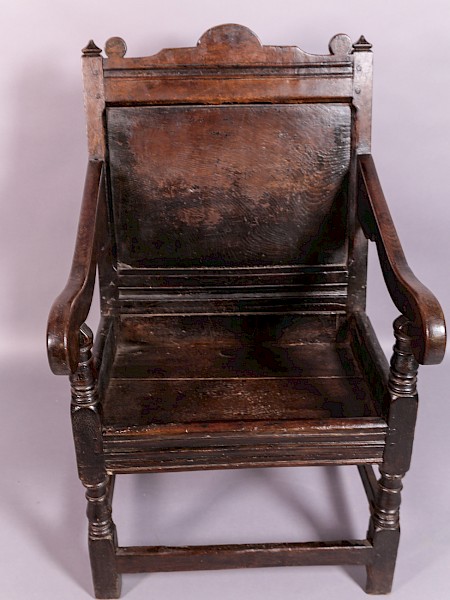 17th century Joined Armchair