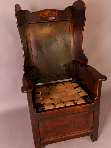18th century Lambing Chair superb