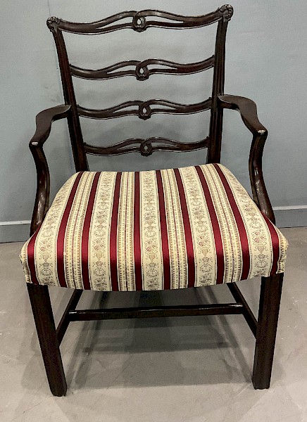 A Set of 12 Ribbon Back Dining chairs
