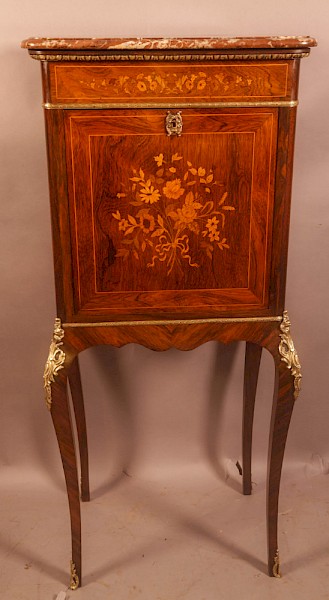 A Super Quality French Secretair Cabinet RoseWood