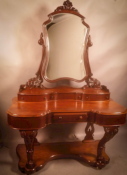 A Victorian Duchess Dressing table in mahogany