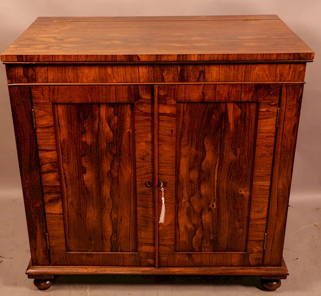 A Super Quality Rosewood 2 door Cabinet