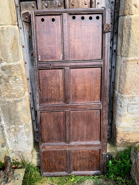 A 17th century Oak Door York Minster