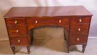 A 19th century Kneehole Desk