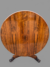 A superb william IV centre table rosewood