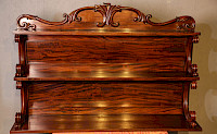 A Good Victorian Mahogany Wall Shelf