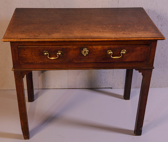 A Georgian Mahogany Side Table