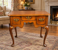 A stunning 18th century Low Boy in mahogany cabriole legs all round